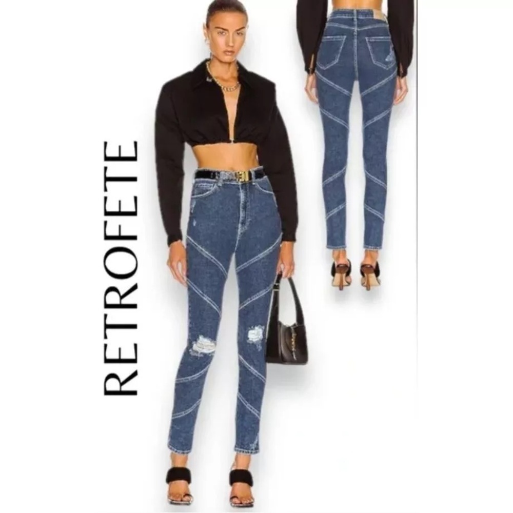 Retrofete Allegra Jeans Davis Blue